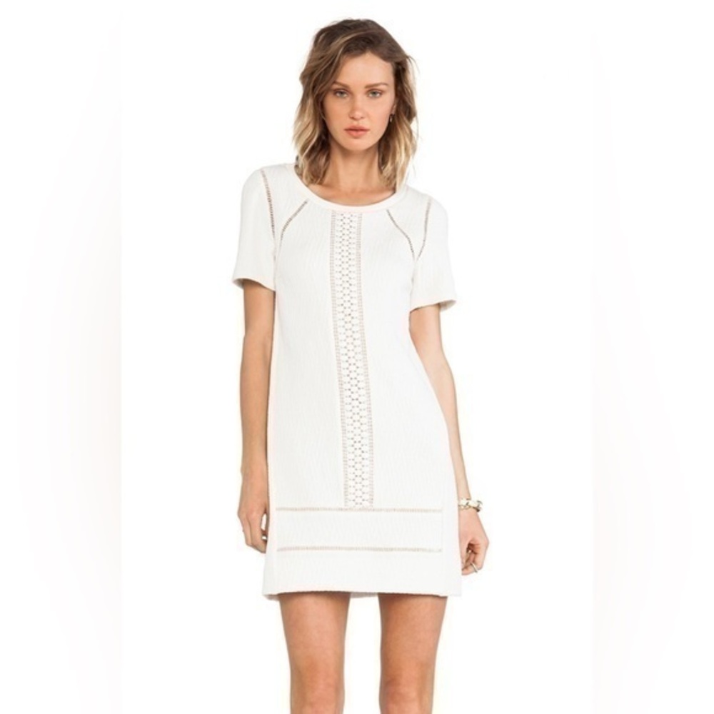 Marc by Marc Jacobs Demi Jacquard shift Dress in Antique White medium